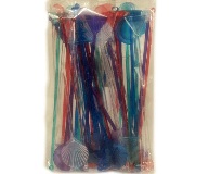 Swizzle Sticks - Assorted Colours & Designs 50's