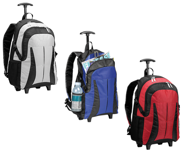 Tanzanite Laptop Backpack - Avail in: Black / Silver, Black / Ro