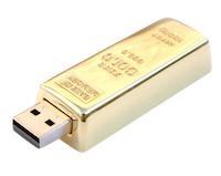 Satzuma USB Flash Drive - Gold Bar (4GB)