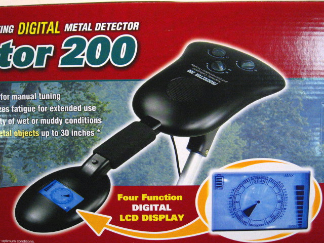 Metal detector prospector 200