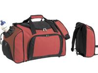 Travel Bag + Detachable Backpack-Black