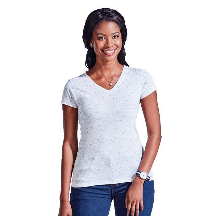 Barron Ladies 145g Astro T-Shirt - Avail in: Black/White, Navy/W