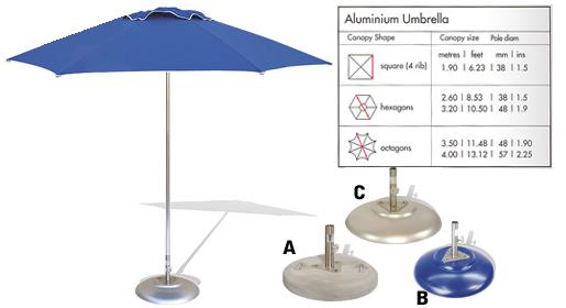 Aluminium Promotional Umbrella