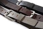Jekyll & Hide Leather Belt o4 - Black, Brown, Washed Grey Cow
