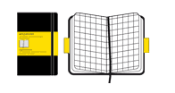 Moleskine Classic Squared Notebook Black Pocket