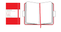 Moleskine Classic Plain Notebook Red Large