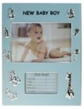 Photo Frame Silver - Baby Boy (4 * 6 inch)