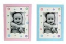 Photo Display Box - 24 frames (12 Blue, 12 Pink) 12 * 9 cms