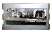 Panoramic Photo Frame - silver Plated