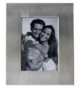 Brushed silver Photo Frame (4 * 6 inch)