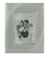 Aluminium Picture Frame with Silver Frostings (4 * 6 inch)