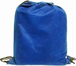 Non-Woven String Bag Available in: Black , Blue
