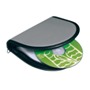 Foam PVC CD-case for 12 CD\'s silver