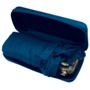 Compact umbrella in a polyester box with zip