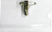 Conference Badge pin+clip Lanyard Fitting - Min Order 100 units