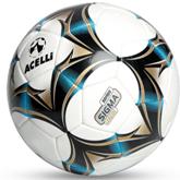 Acelli Sigma League Soccer Ball - Avail in: Gold/Sky/Black