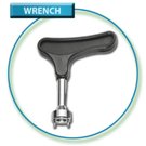 Champ Pro Spike Wrench Black