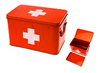 Medicine Storage Box Metal - Large - Min Order: 2