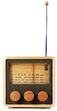 Eco Friendly Retro Hand Crafted wooden Radio - Min Order: 1
