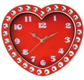 Diamonds Heart Wall clock - Min Order: 3