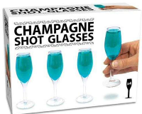 Champagne Shot Glasses - Min Order: 6 units