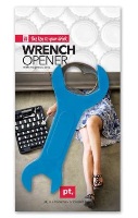 Bottle Opener 
Wrench - Blue - Min Order: 6 units