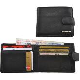 Genuine Leather Vintage Tab Wallet - WITH TAB , CARD FLAP andPLA