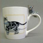 Cat Mug - ceramic - american