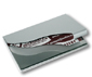 MSS + AL business card holder  TWO TONE WAVE