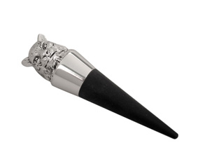 Mss And Black Bottle Stopper \'Cheetah \'