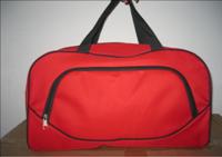 Overnight Bag With Shoulder Strap - Availble In Black or Red