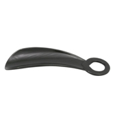 Black Plastic Shoe Horn In Poly Bag-Min. Order Qty 200