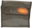 Bino/Mug Bag W/Leather Patch - Small