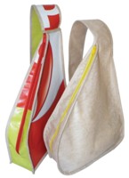 Recycled Plastic Messenger Bag - Size: 300*400*100mm - Min Order