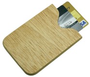 Pine Wood Business Card Holder (105*75) - Min Order: 250 units