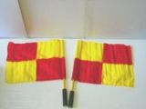 Soccer Linemans Flags  - Deluxe