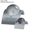 Half Moon Rotational Clock
