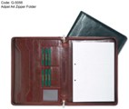 Adpel A4 Zipper Folder