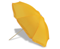 Tilt Head Beach Umbrella - Yellow