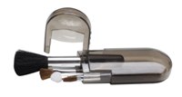 Ladys 4 Piece Make Up Brushes - Avail in: Blue