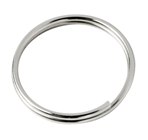 Metal Split Rings - Avail in: Silver