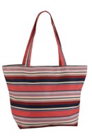 Shopper/Beach Bag Ladies Striped - Avail in: Multi