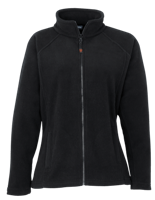 Fitted Fleece Jacket - Black