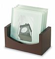 Glass photo frame coaster in wooden base. 4 pieces. Size 12x12,5