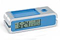 Desk alarm clock also indicationg date and temperature. Pen and