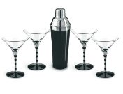 Cocktail set withglasses & shaker