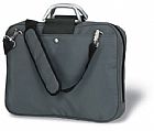 Document bag with shoulder strap - Available inblack or grey