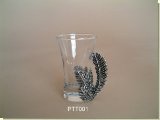 Palm Tree Tea glass - African Theme