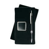 Bag holder and pen set - Available in: Black , Red , Matt Silver