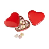 Heart shape candies in tin - EU and FDA approved -Available in: